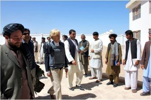 Governor-General arriving at Malilai Girls' School