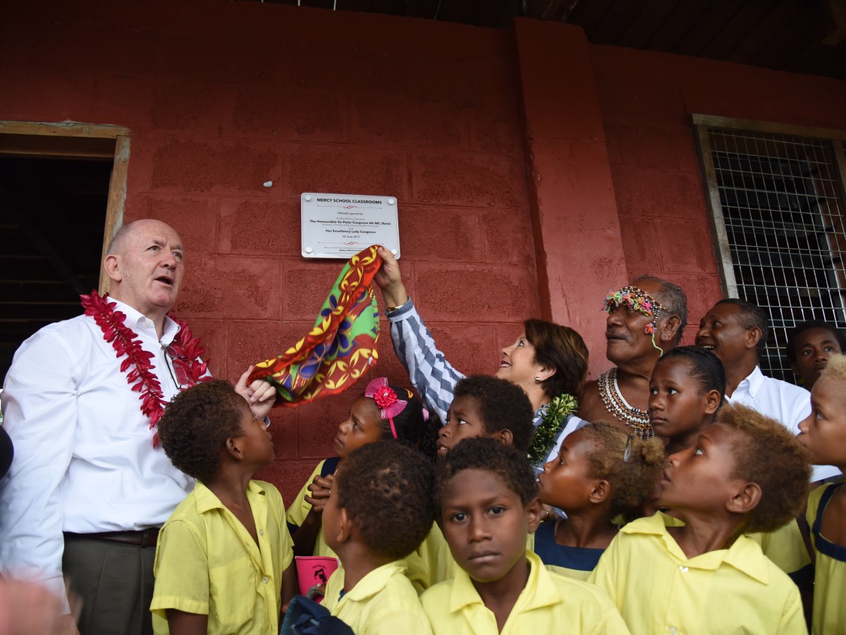 Governor-General opens new MAMA classrooms!
