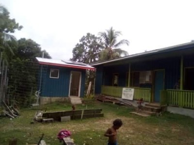 Let there be light – solar connected at Tholana!